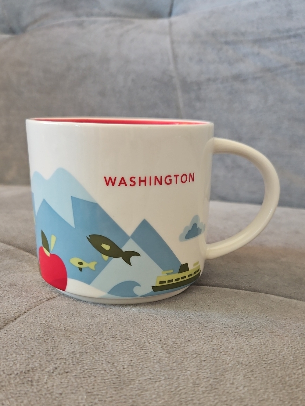 NWT ☕️ Starbucks WASHINGTON - You Are Here Collection - Coffee Mug (14 fl. oz.)